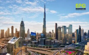 Stunning view of the Dubai skyline at sunset, representing the ultimate guide to pest control in the city.