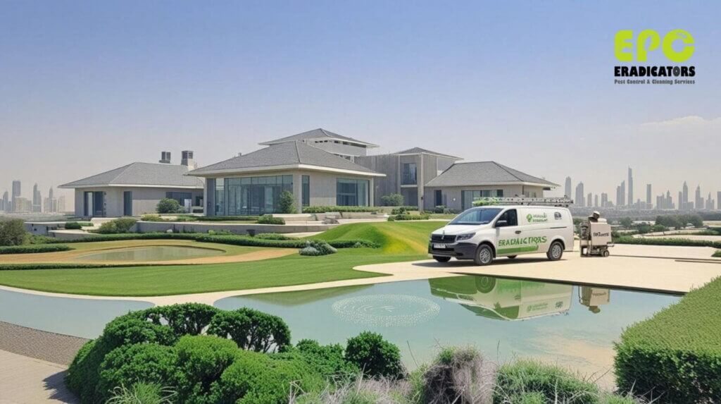 Pest control services in Emirates Hills Dubai luxury villas